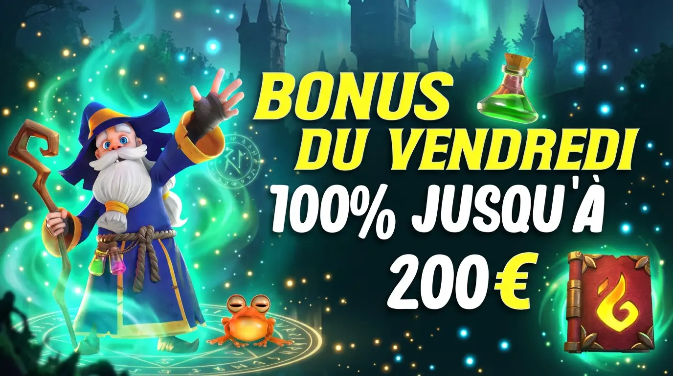 Bonus vendredi 200€