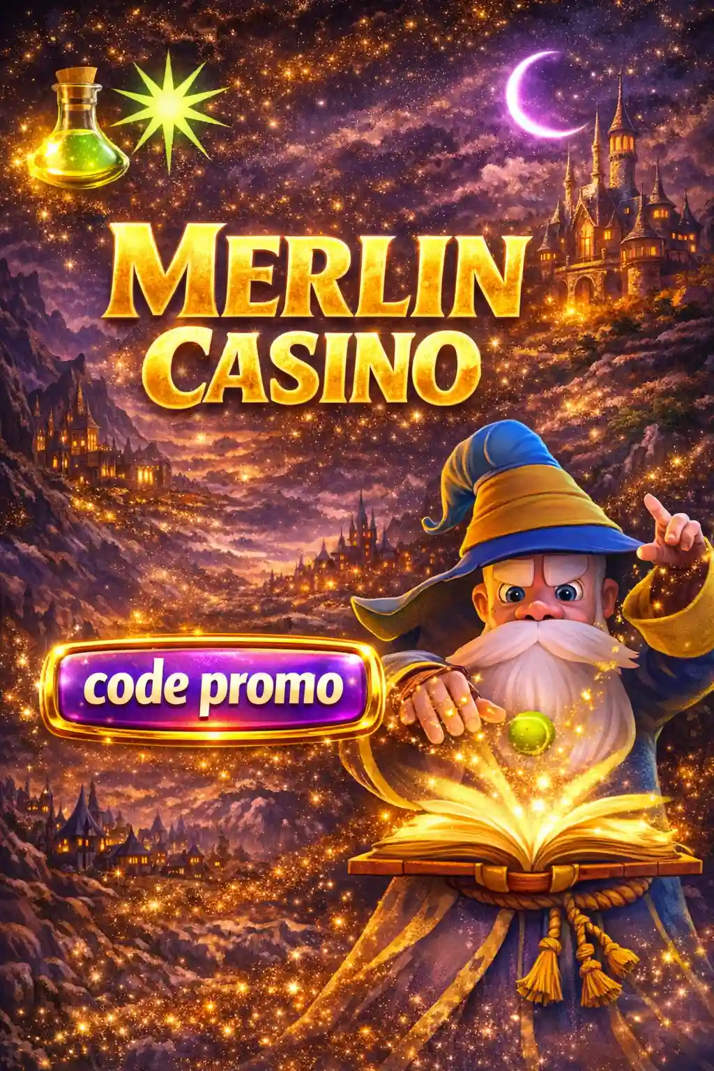 Promo Merlin Casino magique